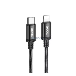   HOCO X89 cablu de date (Tip-C - Lightning, 27W, încărcător rapid PD, 200cm) NEGRU