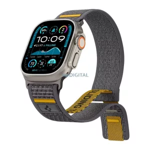 Curea SPIGEN ATHLEX (dimensiune personalizată, mare, nailon, velcro, respirabilă, SPORT) BREATHING BREATHING Apple Watch Series 5 44mm, Watch Series 4 44mm, Watch Series 3 42mm