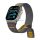 Curea SPIGEN ATHLEX (dimensiune personalizată, mare, nailon, velcro, respirabilă, SPORT) BREATHING BREATHING Apple Watch Series 5 44mm, Watch Series 4 44mm, Watch Series 3 42mm