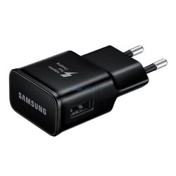   Încărcător de rețea SAMSUNG priză USB (15W, EP-TA200, încărcător rapid) NEGRU