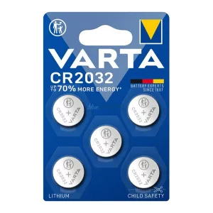 Celulă buton VARTA (CR2032, 3V, litiu) 5 buc/pachet