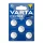 Celulă buton VARTA (CR2032, 3V, litiu) 5 buc/pachet