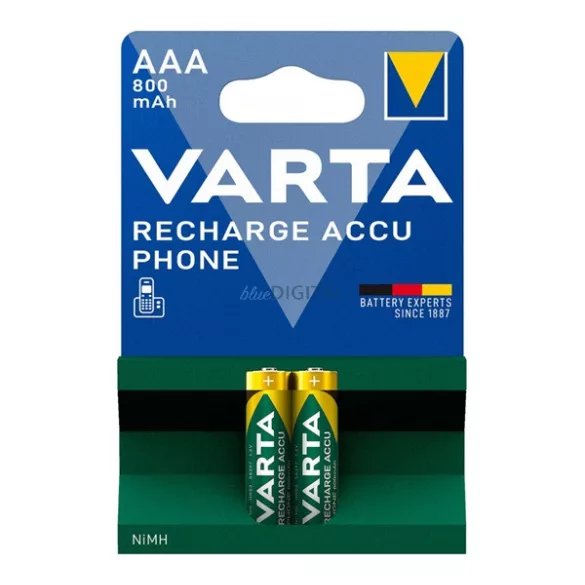 Baterie VARTA RECHARGE ACCU (AAA, 1.2V, 800mAh Ni-MH, reîncărcabilă) 2 buc/pachet