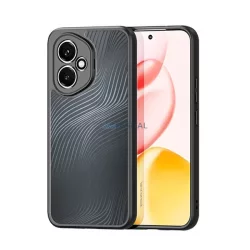   HUSĂ! - DUX DUCIS AIMO silicon protector de telefon (rezistent la șocuri, protector de cameră, mat, val) BLACK Honor 400