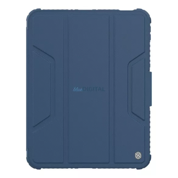 NILLKIN BUMPER PRO silicon telefon protector (activ FLIP, rezistent la impact, desktop mount) BUMPER BLUE Apple IPAD 11 (2025), IPAD 10.9 (2022)