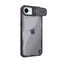   HUSĂ! - NILLKIN ICEBLADE PROP silicon protector de telefon (rezistent la șocuri, protector de cameră, protector spate) BLACK Apple iPhone 16e