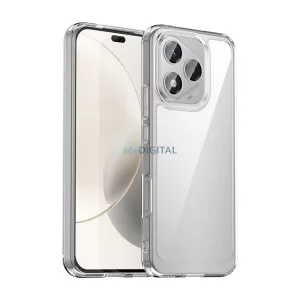 HUSĂ! - Silicon protector de telefon (rezistență la șocuri, spate transparent) pentru Honor 400 Lite