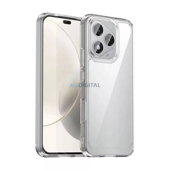 HUSĂ! - Silicon protector de telefon (rezistență la șocuri, spate transparent) pentru Honor 400 Lite