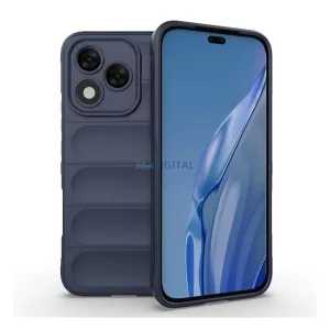 HUSĂ! - Silicon protector de telefon (rezistență la șocuri, protecția camerei, 3D) CUTTING BLUE Honor 400 Lite