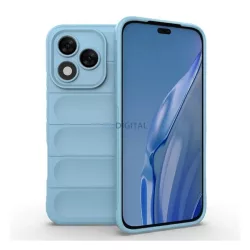   HUSĂ! - Silicon protector de telefon (rezistență la șocuri, protecția camerei, 3D) LIGHT BLUE Honor 400 Lite
