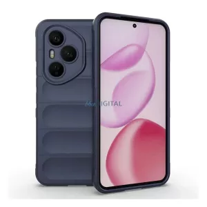 HUSĂ! - Silicon protector de telefon (rezistență la șocuri, protecția camerei, 3D) CUTTING BLUE Honor 400 Pro