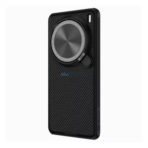 HUSĂ! - NILLKIN CAMSHIELD PROP MAGNETIC silicon telefon protector (rezistent la șocuri, protector aparat de fotografiat, protector spate, cu dungi) BLACK Vivo X200 Pro 5G