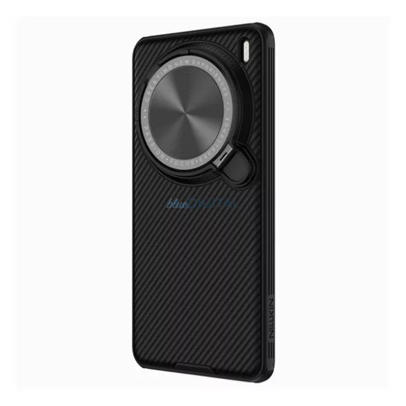 HUSĂ! - NILLKIN CAMSHIELD PROP MAGNETIC silicon telefon protector (rezistent la șocuri, protector aparat de fotografiat, protector spate, cu dungi) BLACK Vivo X200 Pro 5G