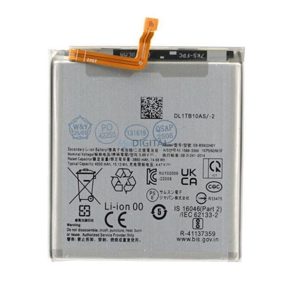 Baterie 4000mAh LI-Polimer (compatibil EB-BS921ABE) Samsung Galaxy S24 (SM-S921)