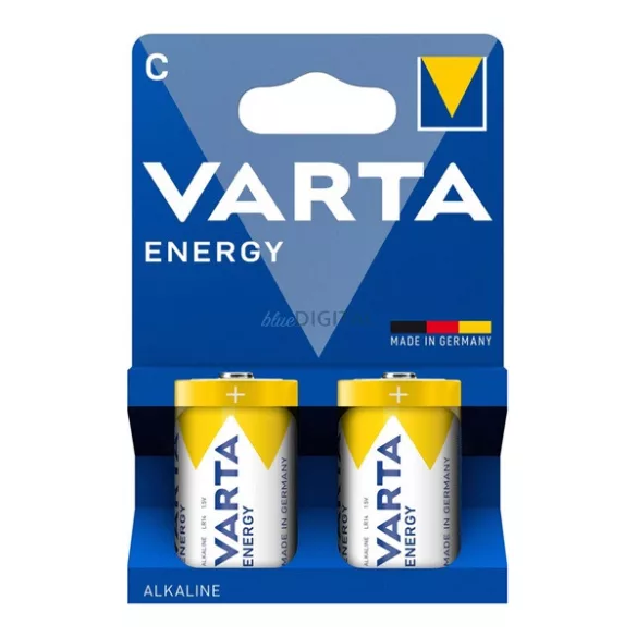 Baterie VARTA ENERGY cu durată lungă de viață (C/baby, LR14, 1.5V, alcalină) 2 buc/pachet