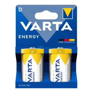 Baterie VARTA ENERGY cu durată lungă de viață (D, LR20, 1,5 V, alcalină) 2 buc/pachet
