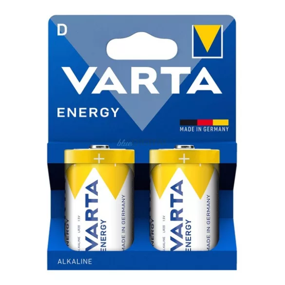 Baterie VARTA ENERGY cu durată lungă de viață (D, LR20, 1,5 V, alcalină) 2 buc/pachet