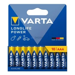   VARTA LONGLIFE POWER baterie de lungă durată (AA, LR06, 1.5V, alcalină) 10 buc/pachet