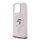 HUSĂ! - KARL LAGERFELD LIQUID SILICONE KARL AND CHOUPETTE MAGSAFE silicon protector de telefon (rezistent la șocuri, MagSafe) ROSE COLOUR Apple iPhone 16 Pro