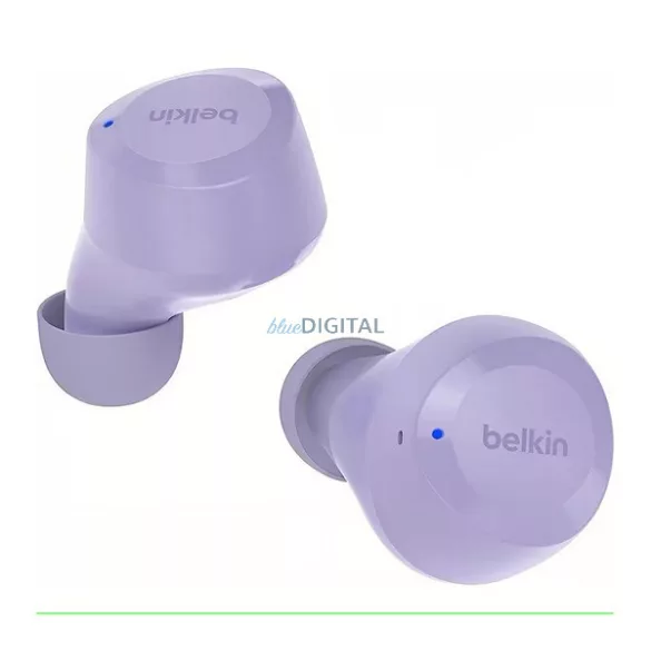 BELKIN SOUNDFORM BOLT căști bluetooth STAREO (v5.2, TWS, microfon, IPX4 rezistent la apă + încărcător) LILA