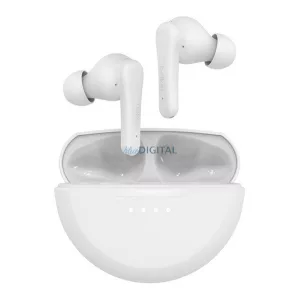 BELKIN SOUNDFORM RHYTHM căști bluetooth STAREO (v5.3, TWS, microfon, anulare zgomot, IPX5 + încărcător) ALB
