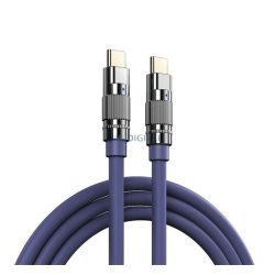   REMAX WEFON cablu de date (Tip-C - Tip-C, 100W, încărcător rapid PD, 100cm) LILA