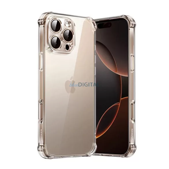 HUSĂ! - UGREEN BRIGHT CUSHION silicon protector de telefon (rezistent la șocuri, bubble heel) pentru Apple iPhone 16 Pro