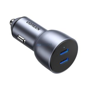 UGREEN CD213 încărcător auto 2 prize Type-C (36W, încărcător rapid PD 4.0) VERDE