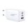 UGREEN CD244 Încărcător AC 2 prize Type-C/USB (65W, GaN, PD fast charger 4.0) ALB