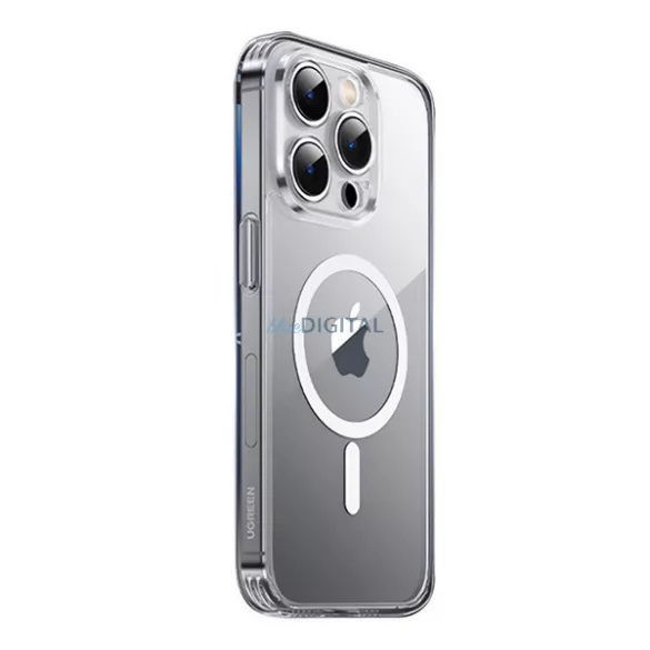 HUSĂ! - UGREEN LP727 Silicon Phone Cover (rezistent la impact, MagSafe) pentru Apple iPhone 15 Pro