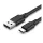 UGREEN US287 cablu de date (USB - Tip-C, 2A, 100cm) NEGRU