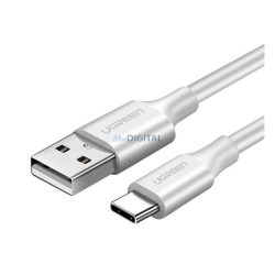   UGREEN US287 cablu de date (USB - Tip-C, 2A, încărcător rapid 3.0, 50cm) ALB
