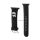 KARL LAGERFELD KARL HEAD NFT Strap (dimensiune personalizată, mare, silicon, cataramă metalică) BLACK Apple Watch Series 5 44mm, Watch Series 4 44mm, Watch Series 3 42mm