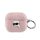 KARL LAGERFELD PU EMBOSSED KARL HEAD silicon caz (rezistent la șocuri, carabină) ROSE CULOUR Apple AirPods 3