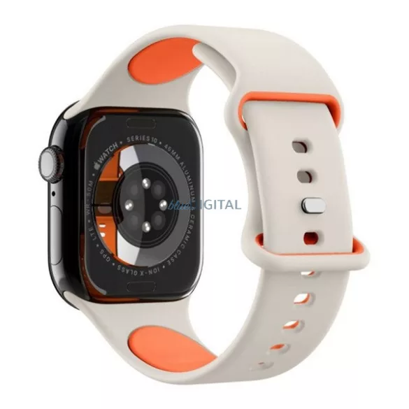 Curea SPIGEN NANO POP (dimensiune personalizată, mică, mată, silicon) pentru Apple Watch Series 5 40mm, Watch Series 4 40mm, Watch Series 3 38mm