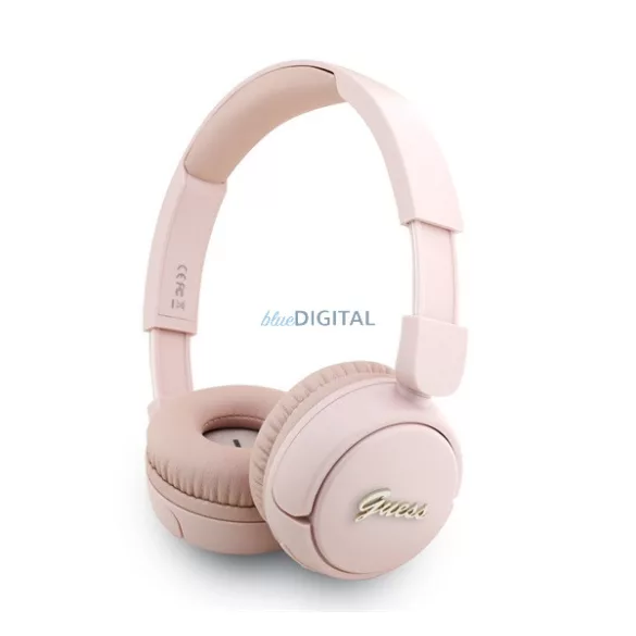 GUESS SCRIPT METAL LOGO căști bluetooth STAR (v5.3, microfon, IPX4 rezistent la apă)