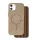 HUSĂ! - Silicon protector de telefon (spate din plastic, protector de cameră, MagSafe, lucios) BARNA Apple iPhone 11