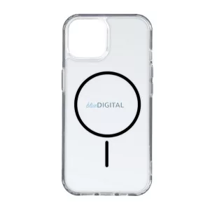 HUSĂ! - Silicon protector de telefon (ultra-subțire, spate din plastic, MagSafe, colț pernă de aer) BLACK Apple iPhone 15