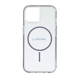   HUSĂ! - Silicon protector de telefon (ultra-subțire, spate din plastic, MagSafe, călcâi cu pernă de aer) BREECH SILICON Apple iPhone 12 Pro, iPhone 12
