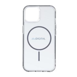   HUSĂ! - Silicon protector de telefon (ultra-subțire, spate din plastic, MagSafe, călcâi cu pernă de aer) BREATH GREY Apple iPhone 14 Pro