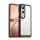 HUSĂ! - Silicon protector de telefon (rezistent la șocuri, spate transparent) BLACK Vivo V50 Lite