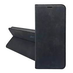   HUSĂ! - Husă permanentă, efect piele (FLIP, deschidere laterală, desktop, buzunar pentru carduri, premium) BLACK Apple iPhone 11