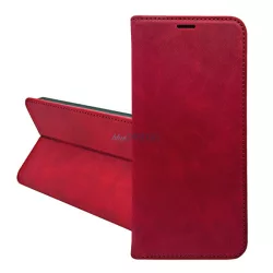   HUSĂ! - Husă permanentă, efect piele (FLIP, deschidere laterală, desktop, buzunar pentru carduri, premium) PIROS Samsung Galaxy S25 Plus (SM-S936)
