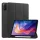 Caz permanent, efect de piele (FLIP activ, deschidere laterală, TRIFOLD, desktop, suport pentru creioane) BLACK Xiaomi Redmi Pad 2