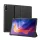 DUX DUCIS DOMO caz în picioare, efect de piele (activ FLIP, deschidere laterală, TRIFOLD, suport desktop, suport creion) BLACK Xiaomi Redmi Pad 2