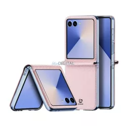   HUSĂ! - DUX DUCIS BRIL plastic protector de telefon (rezistent la impact, spate din piele, diamant) ROSS CULOARE Samsung Galaxy Z Flip7 (SM-F766)
