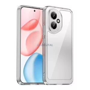 HUSĂ! - Silicon protector de telefon (rezistență la șocuri, spate transparent) TRANSFER Honor 400