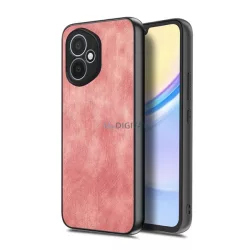   HUSĂ! - Silicon protector pentru telefon (rezistent la impact, spate cu efect de piele, protector pentru cameră) ROSSASSIC Honor 400