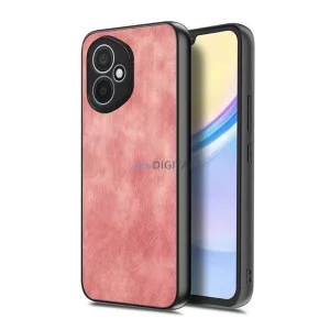 HUSĂ! - Silicon protector pentru telefon (rezistent la impact, spate cu efect de piele, protector pentru cameră) ROSSASSIC Honor 400