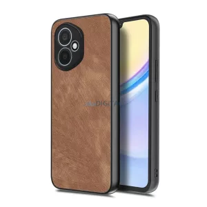 HUSĂ! - Silicon protector de telefon (rezistent la șocuri, spate din piele, protector de cameră) AIRPROOF Honor 400
